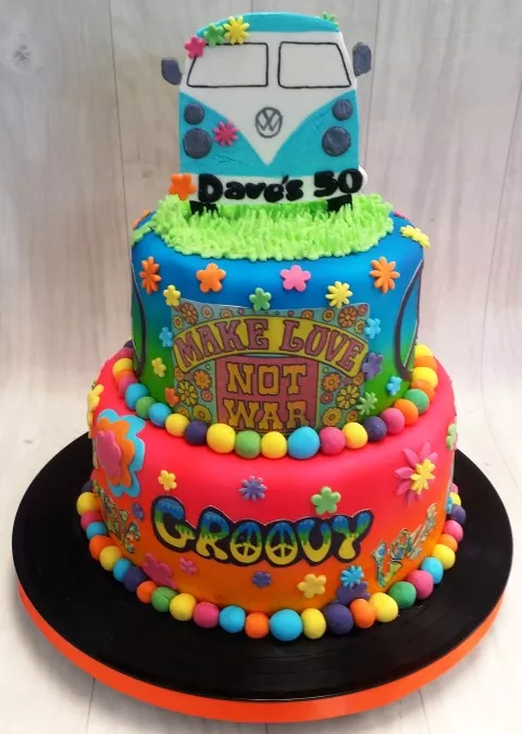 Groovy cake